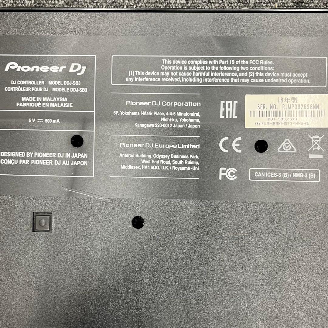 【11473】Pioneer DDJ-SB3 PCDJDJコントローラー