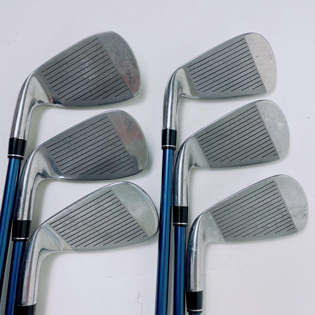 メガゴルフ　アイアン　ワンレングス　ESS R 5-P 6本　N2255