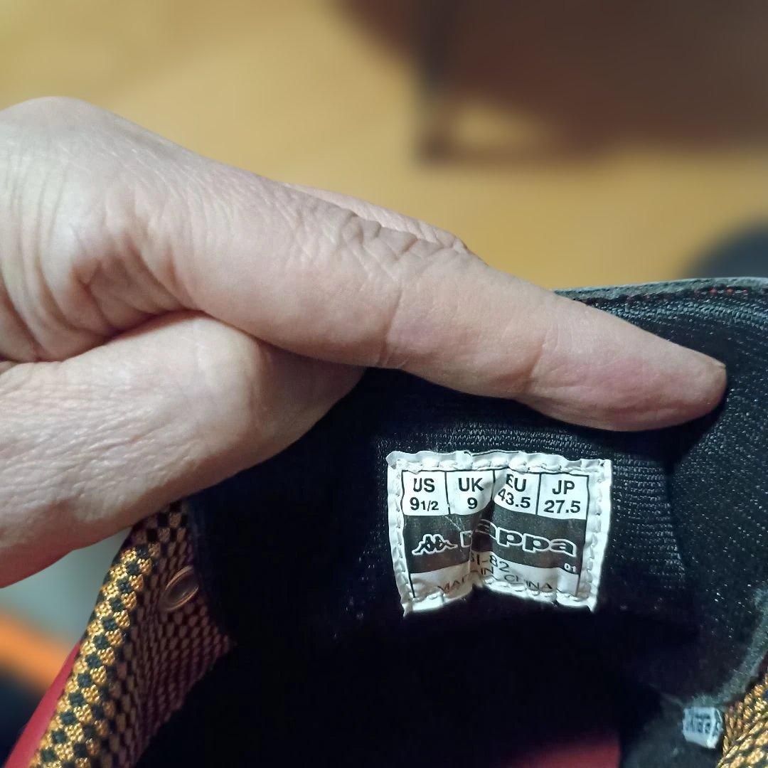 【即決値下げ】Kappa EVAコラボ レッド golf スニーカー