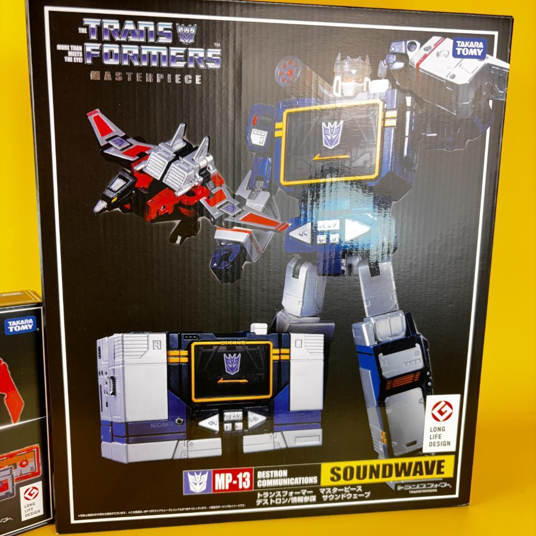 タカラトミー　トランスフォーマー　MP-13 Soundwave＋MP15／16