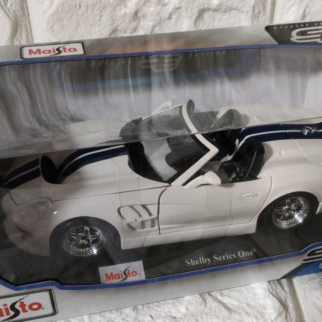 《ミニカー》★Maisto『Shelby Series One』1/18
