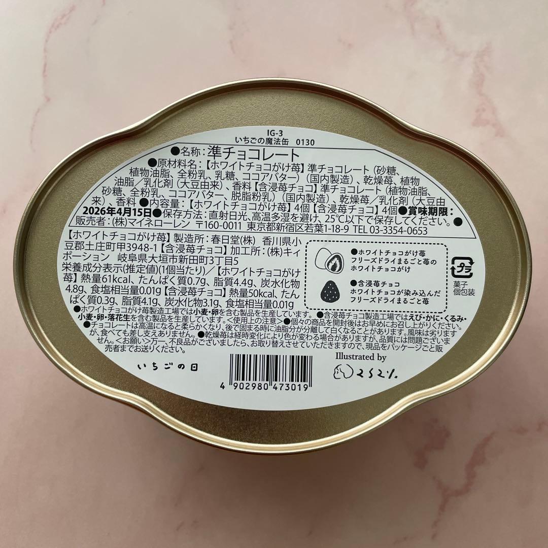 松風屋 いちごの日 6種セット 2026 バレンタイン《メルカリ便発送》