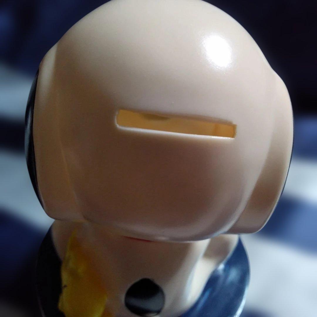 スヌーピー＆ウッドストック　タイプライター 　ソフビ貯金箱　レア　美品