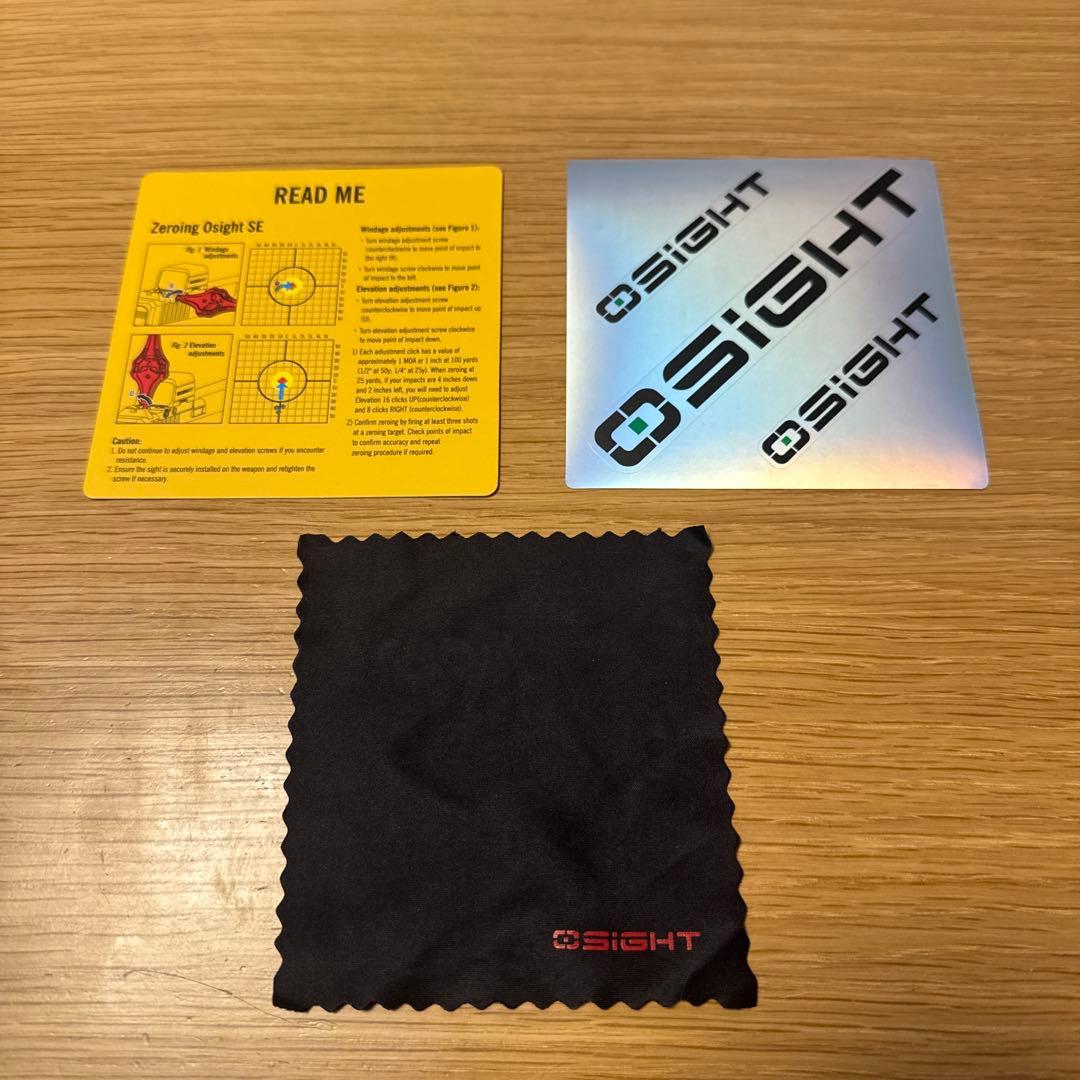 Osight SE グリーン 6MOA ドットサイト