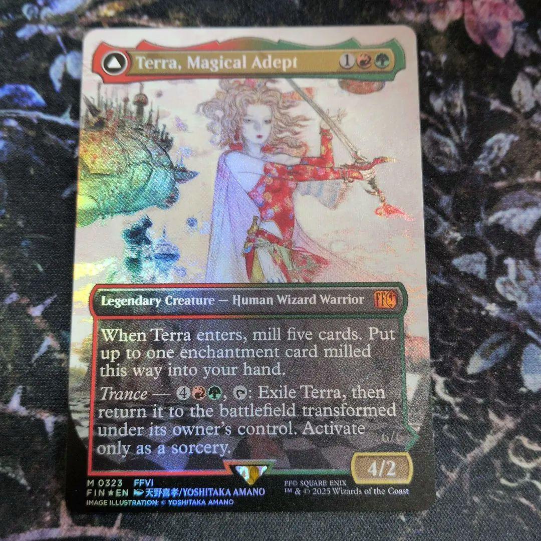 M*r様 MTG 魔導戦士、ティナ ボーダレス foil 英語