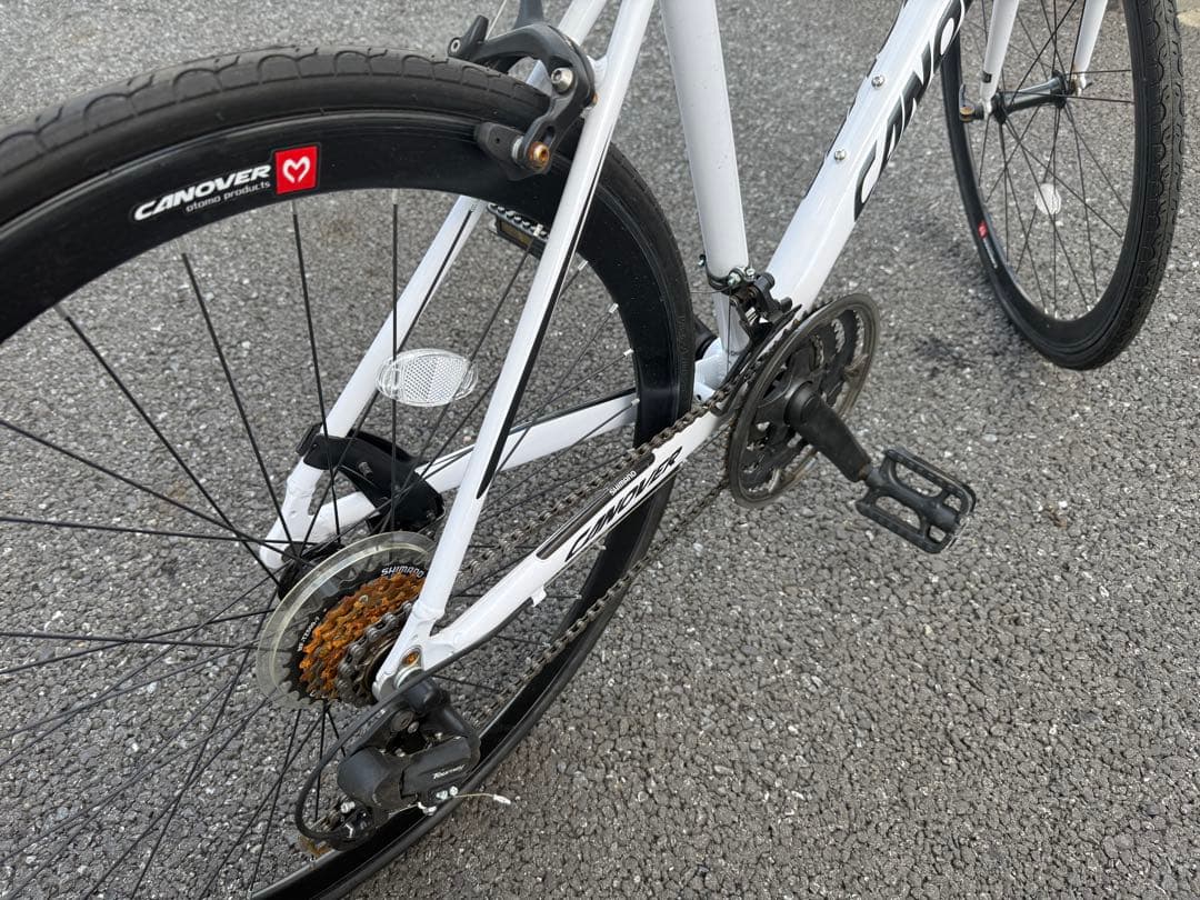 Y*.様 【値下げ】今月末まで　CANOVER ロードバイク ホワイト 700C