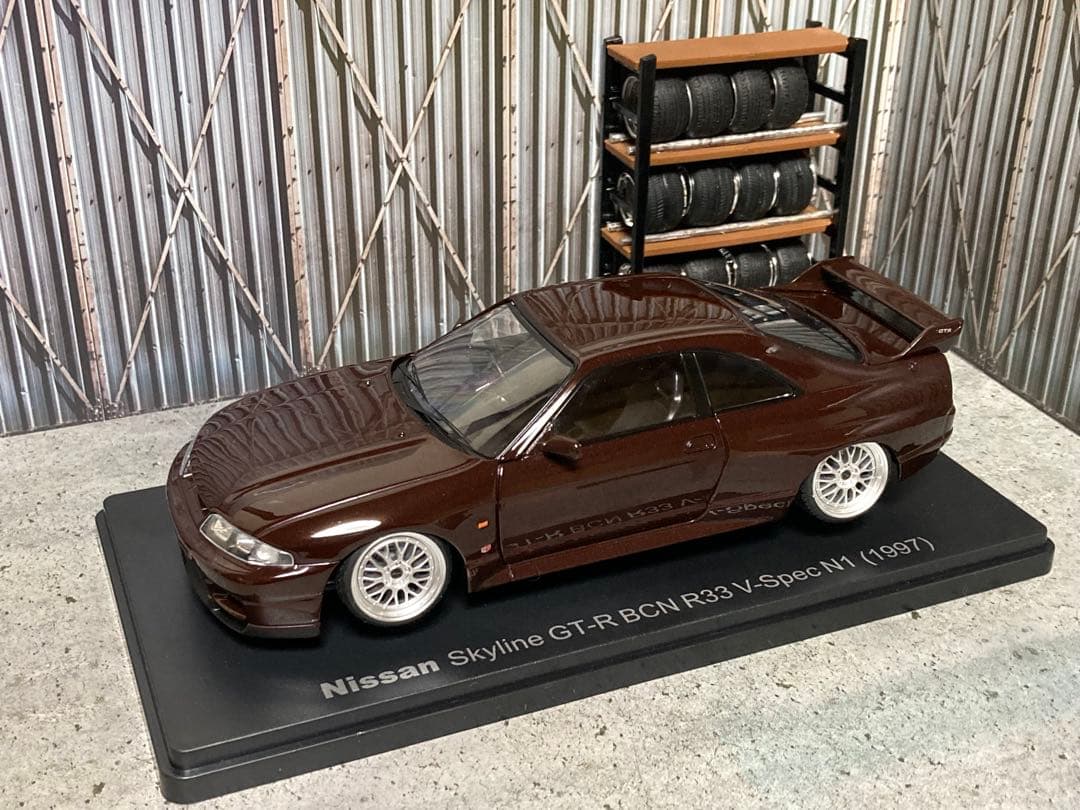 1/24 スカイラインGTR-R33（カスタム品）