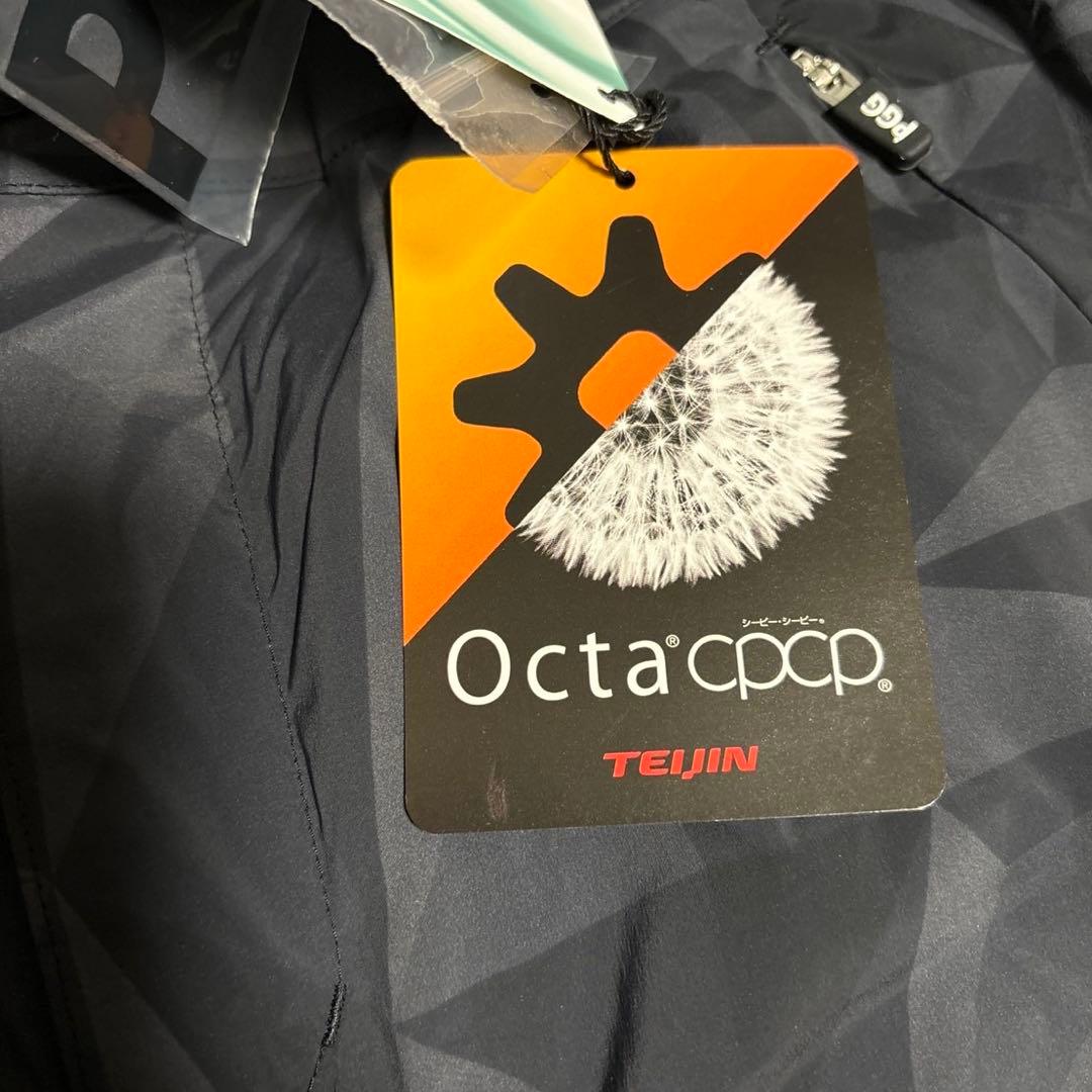 パーリーゲイツPGG GSIXNyストレッチタフタメOCTAパンツブラック系1