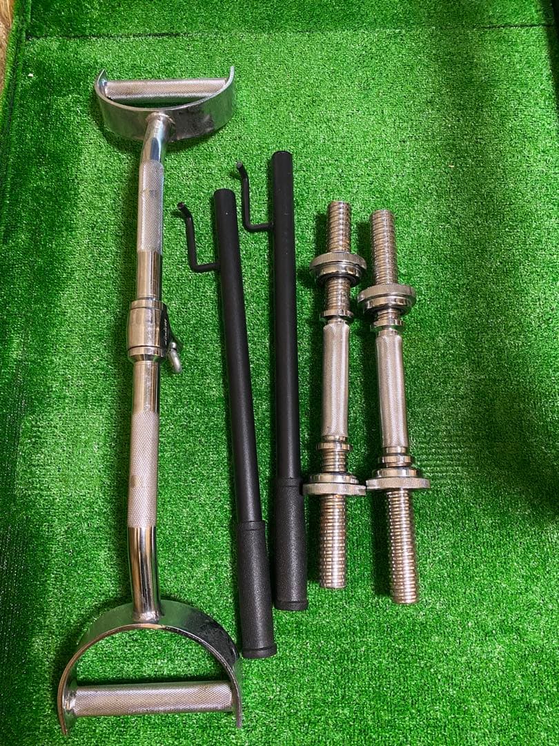 パワーラック ベンチプレストレーニングセット　115kg ラットプル付き