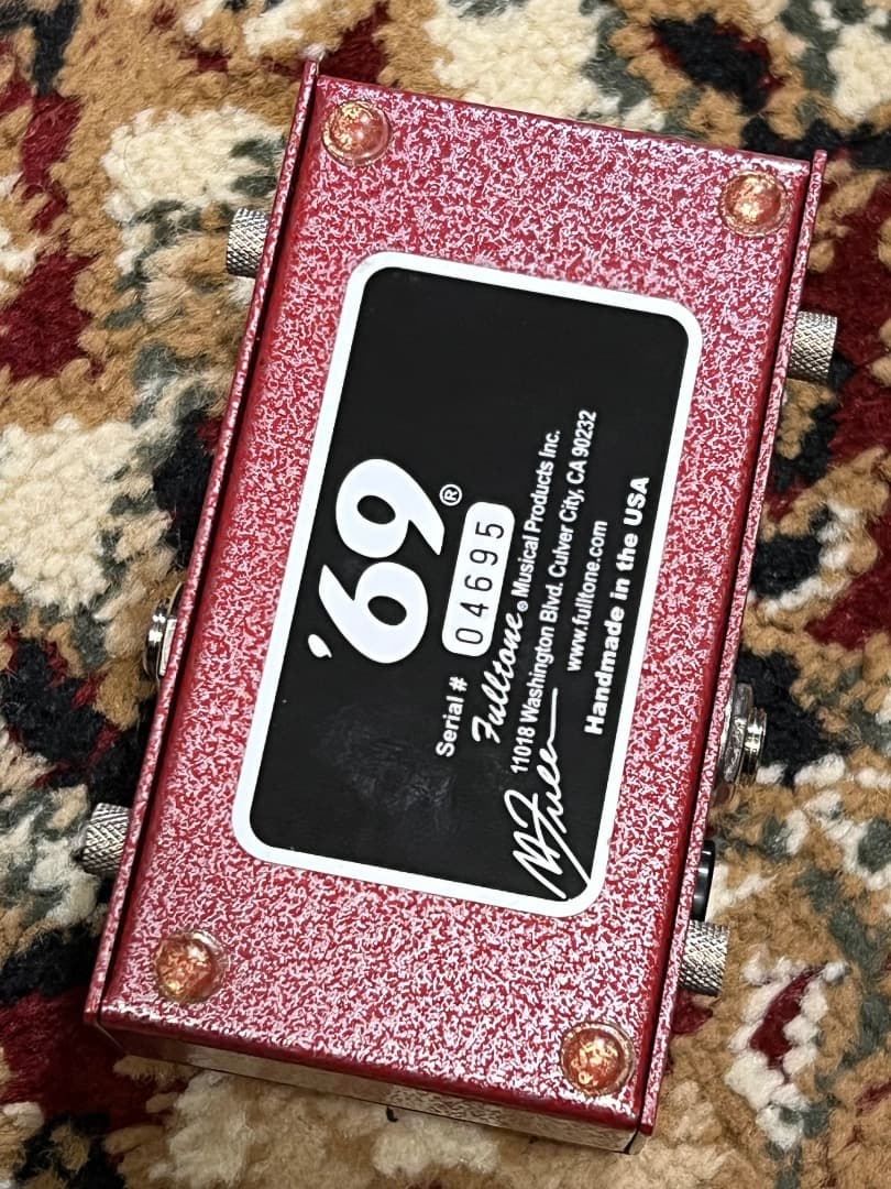 【名機】Fulltone ’69 MkII フルトーン ファズ おまけ付き