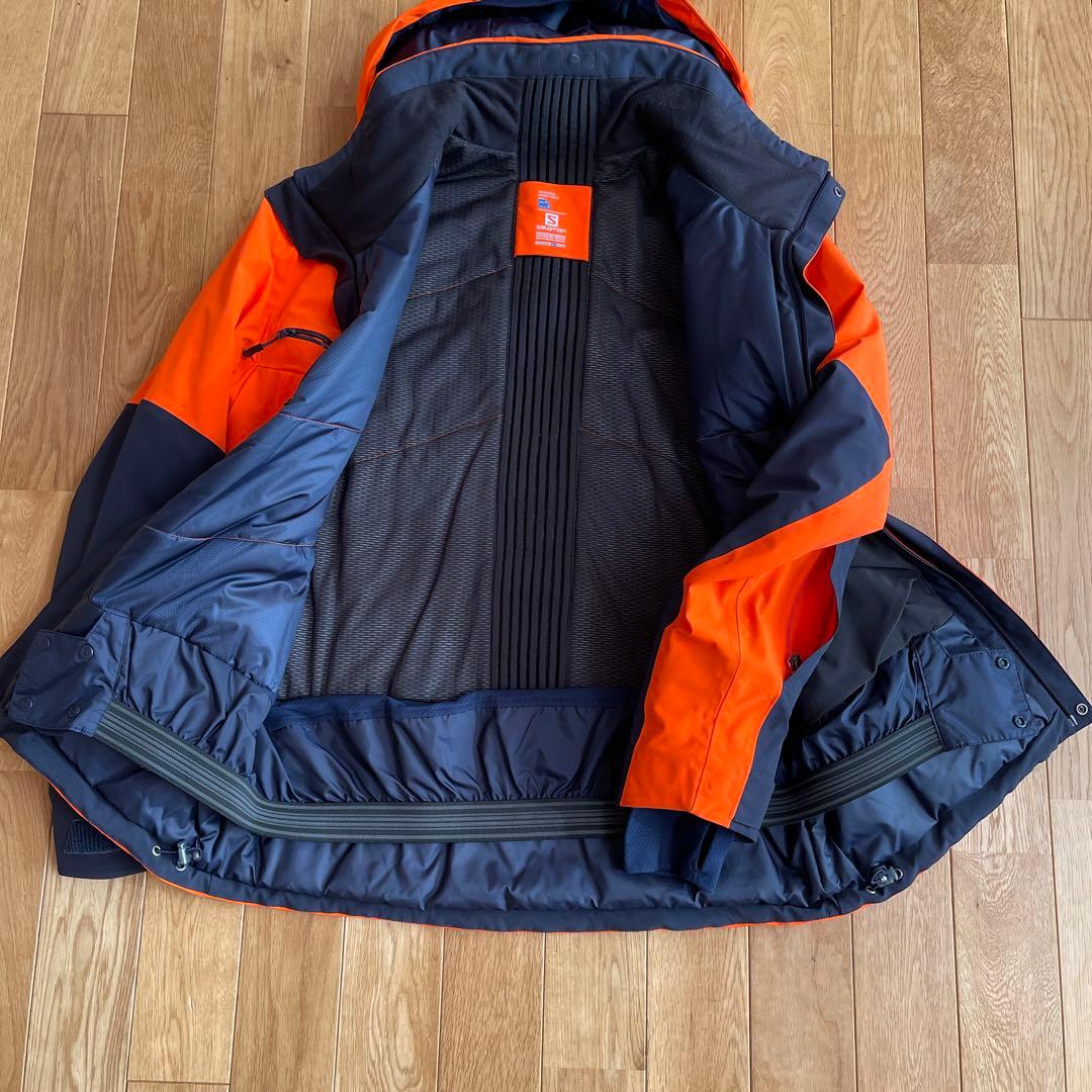 Salomon スキーウェア M オレンジ/ネイビー