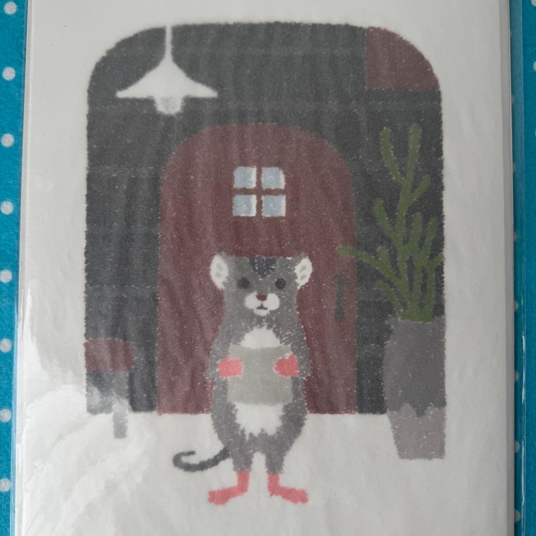 「手紙を読むハタネズミ」額装ジークレープリント　SOSHIKI アート　日本美術