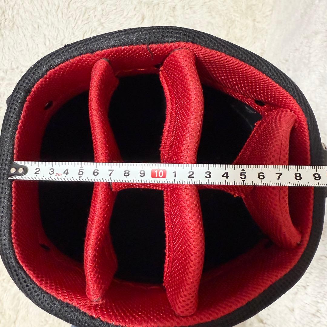 NIKE GOLF キャディバッグ　ブラック　ロゴ