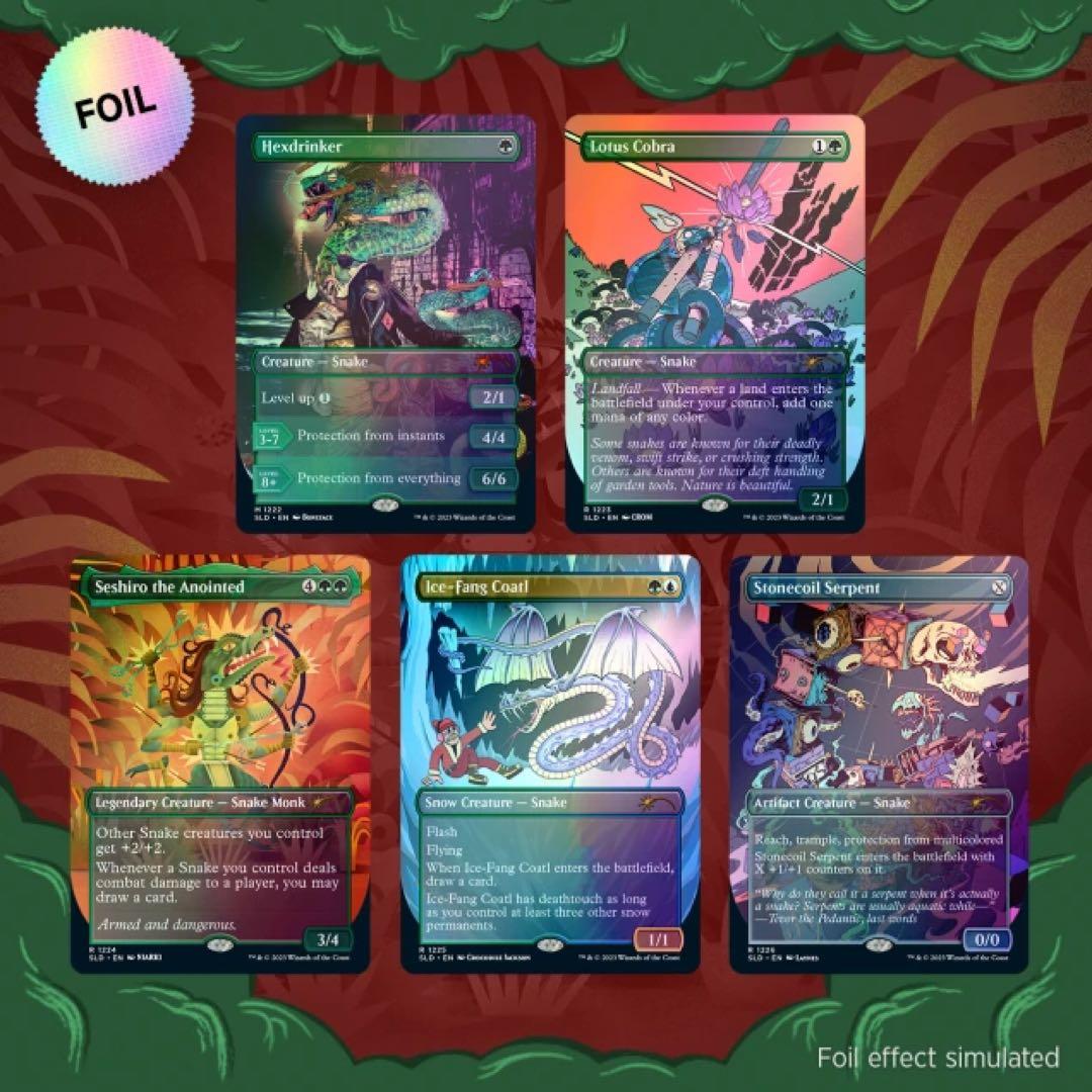 MTG【Foil】Ssssssnakessssss １箱