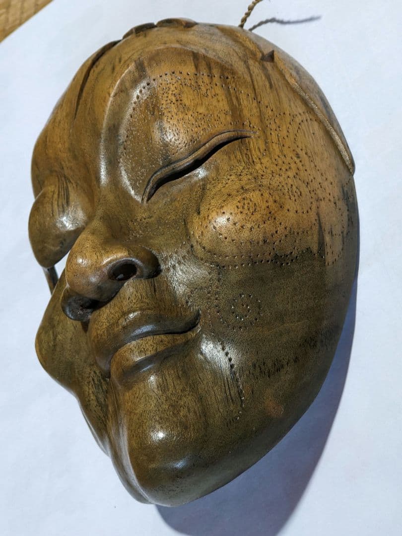 ⭐珍物！西洋アンティーク 仮面 舞踏会 木彫 ヴィンテージ骨董品コレクション