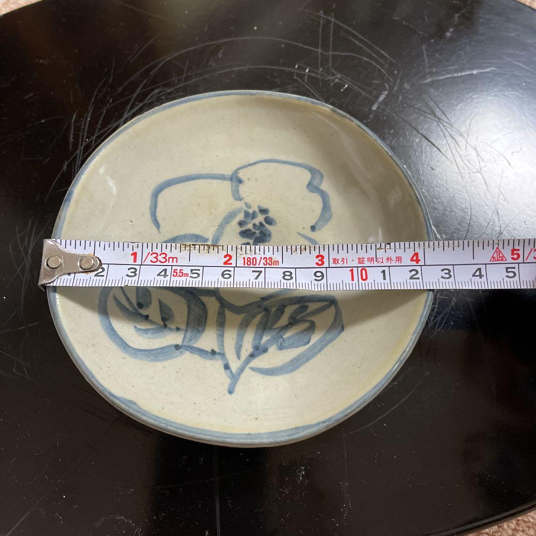 出口直日　小皿　大本教　古物