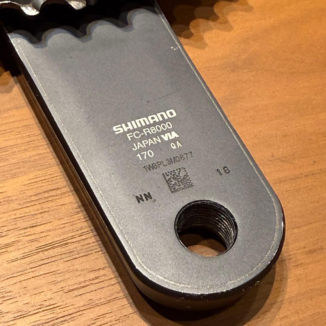 ULTEGRA FC-R8000 50-34T 170mm右側クランク