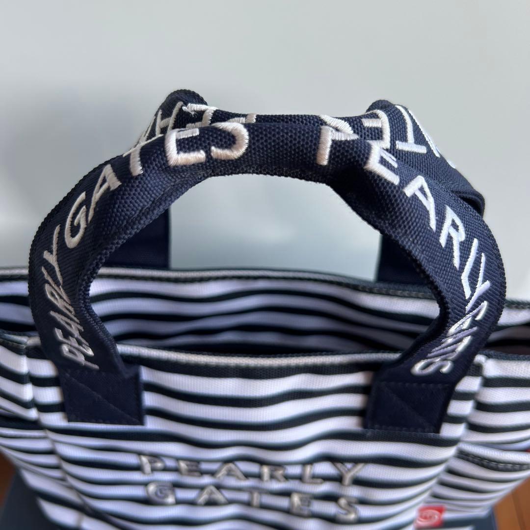 パーリーゲイツ　PEARLY GATES ストライプ　カートバッグ