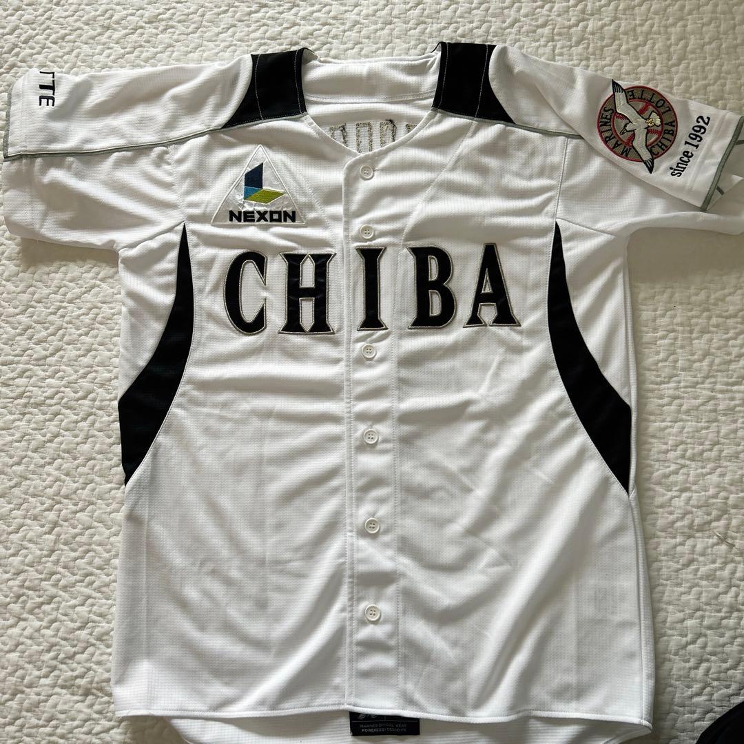 【サイン入り】千葉ロッテマリーンズ 福浦和也 サイン入りユニフォーム 千葉