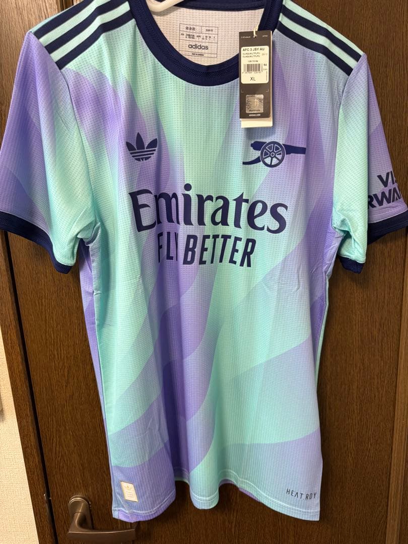 最終価格：アーセナル 24-25 オーセン3rd ユニフォーム インポートXL