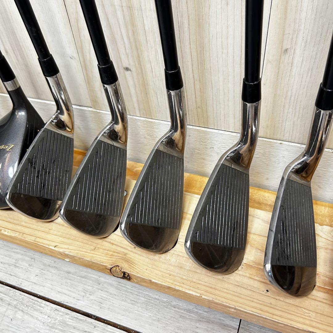 【メンズ右】ミズノ ゼファー　SR メンズゴルフセット　初心者　14本セット