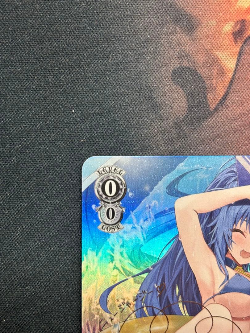 WS ヴァイスシュヴァルツ アズレン 戦艦 ニュージャージー SP サイン