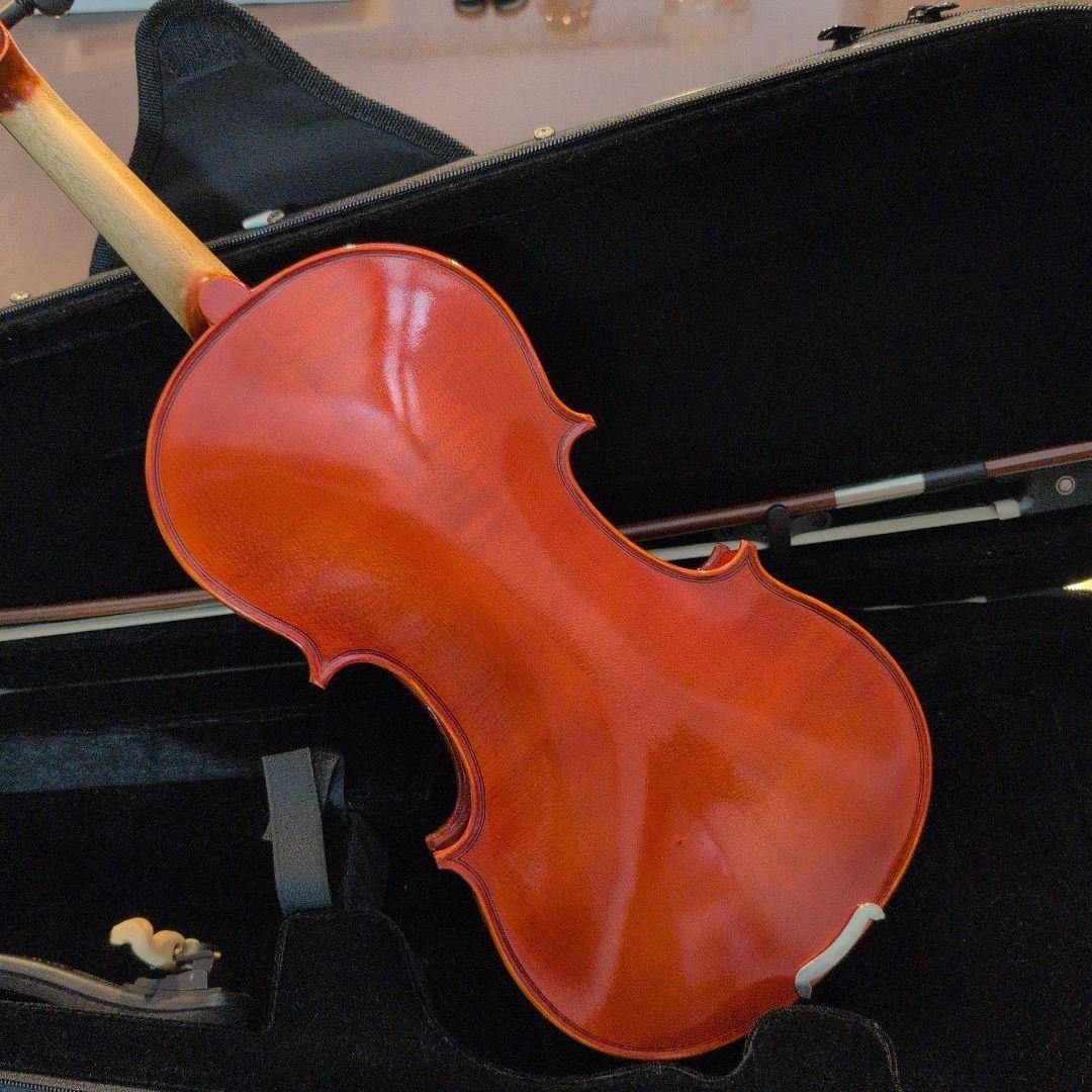 GRAZIOSO　3/4 バイオリン本体　弓・肩当て・ハードケース付き