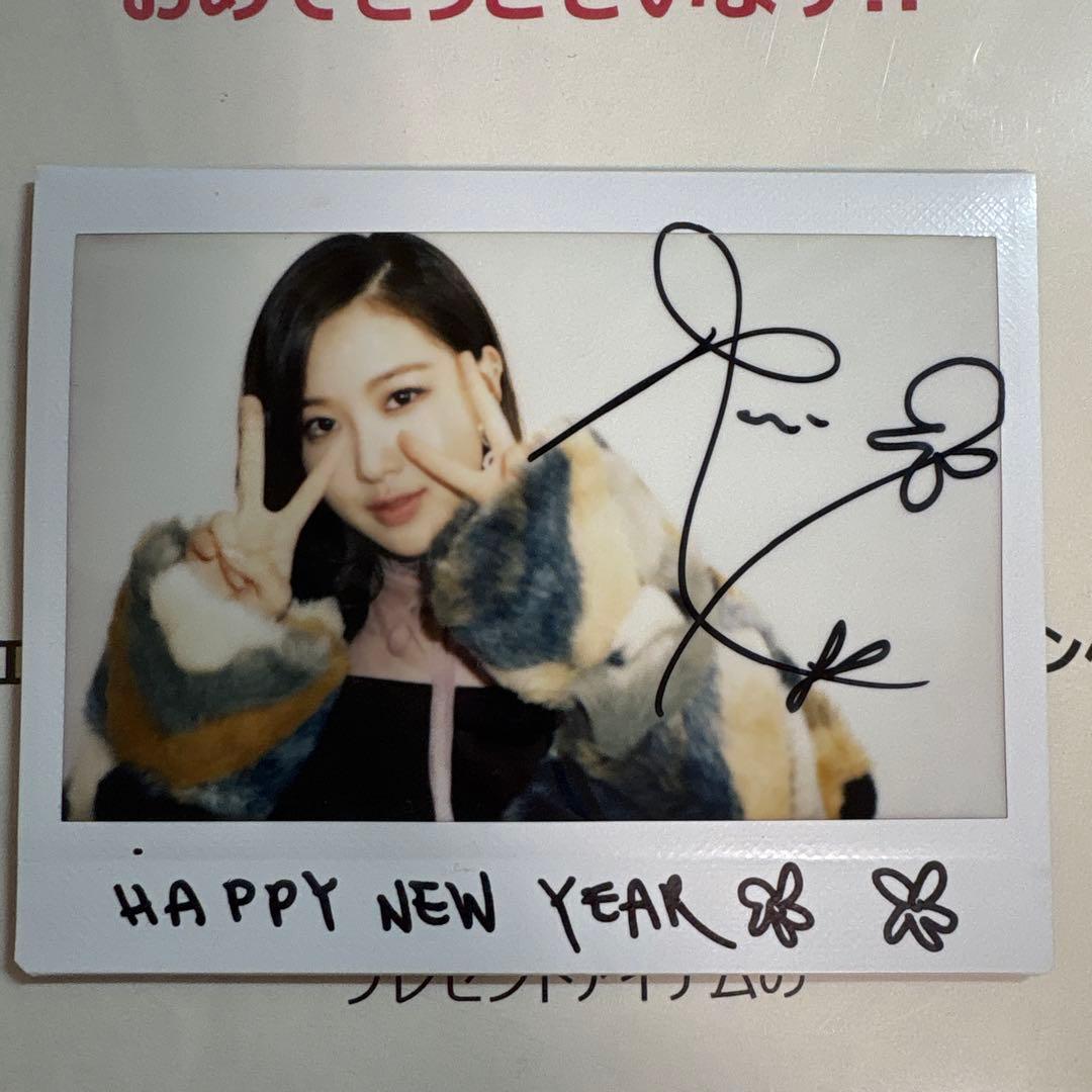 BLACKPINK ROSE 直筆サイン入りチェキ ロゼ