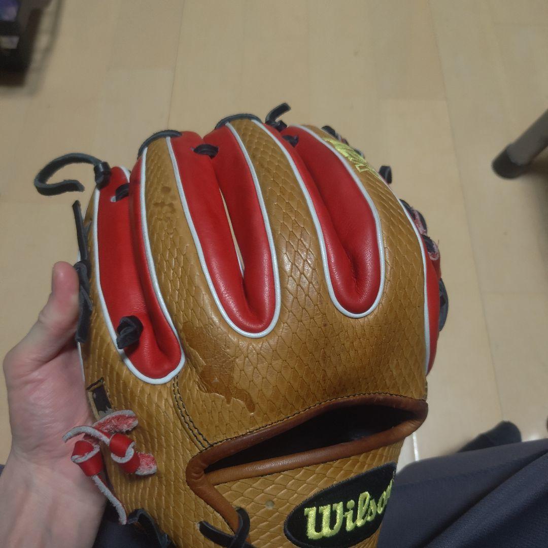 ウィルソンA2K DADDUDE 硬式グラブ 内野手用