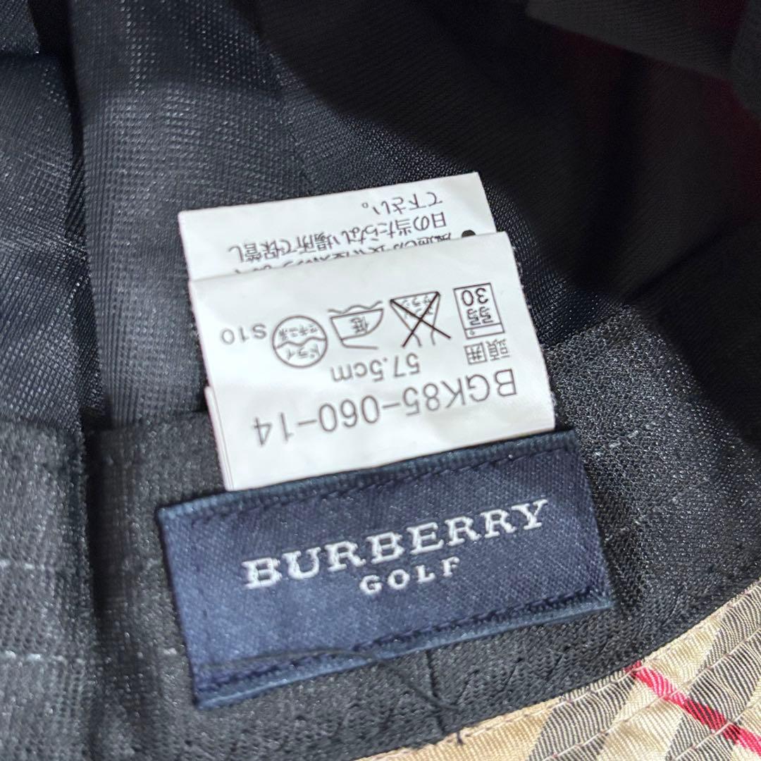 BURBERRY GOLF レインウェア 4点セット上下＋ハット＋収納袋 M