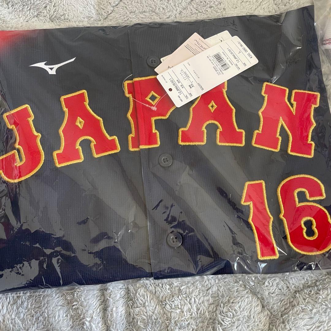 侍JAPAN 大谷翔平　レプリカユニフォーム　Lサイズ　ビジター　WBC