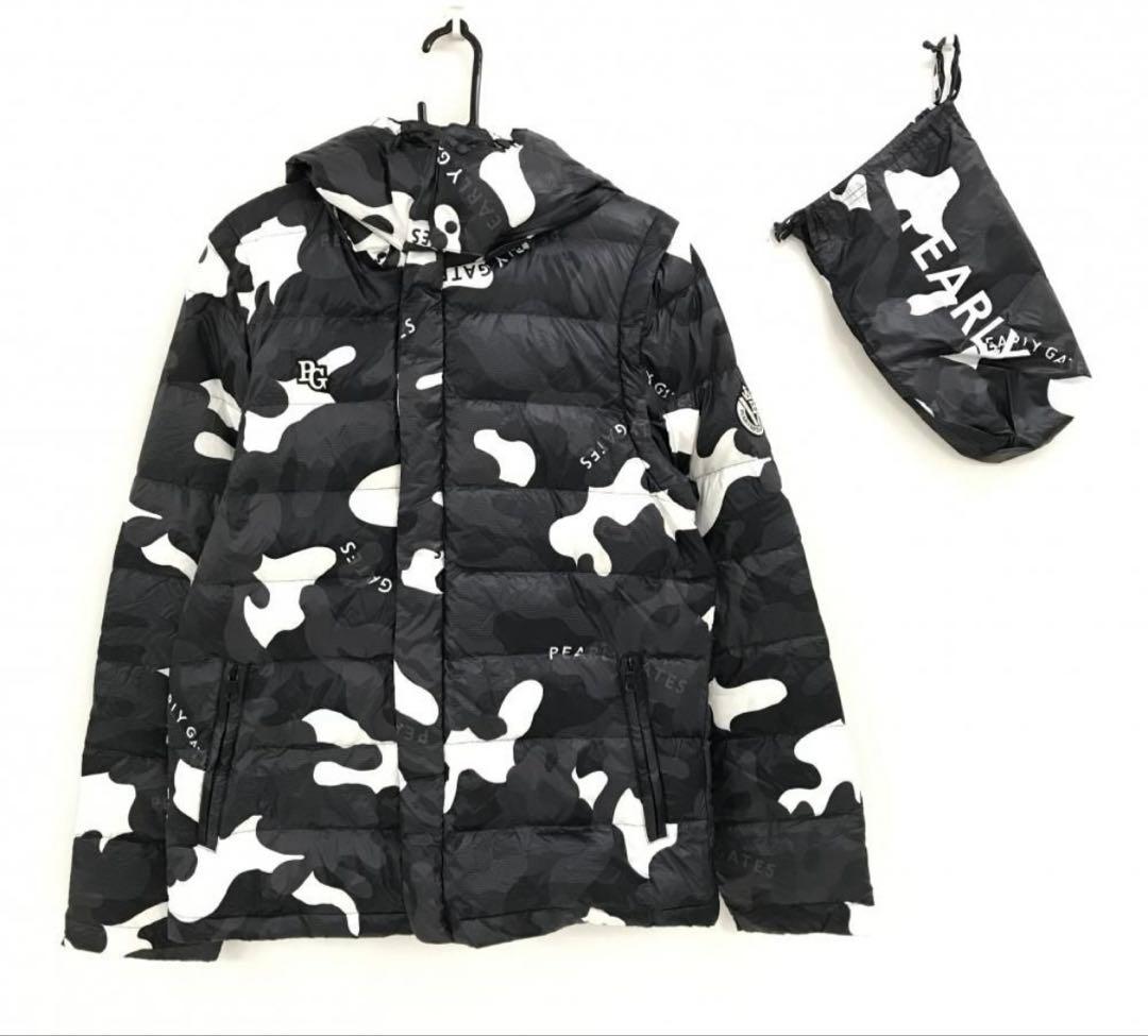 PEARLY GATES カモフラージュ ダウンジャケット