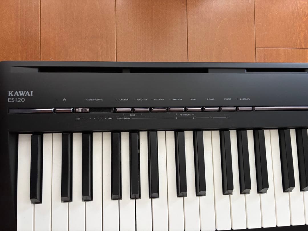 KAWAI ES120 電子ピアノ 本体　’24.3購入、5年保証付