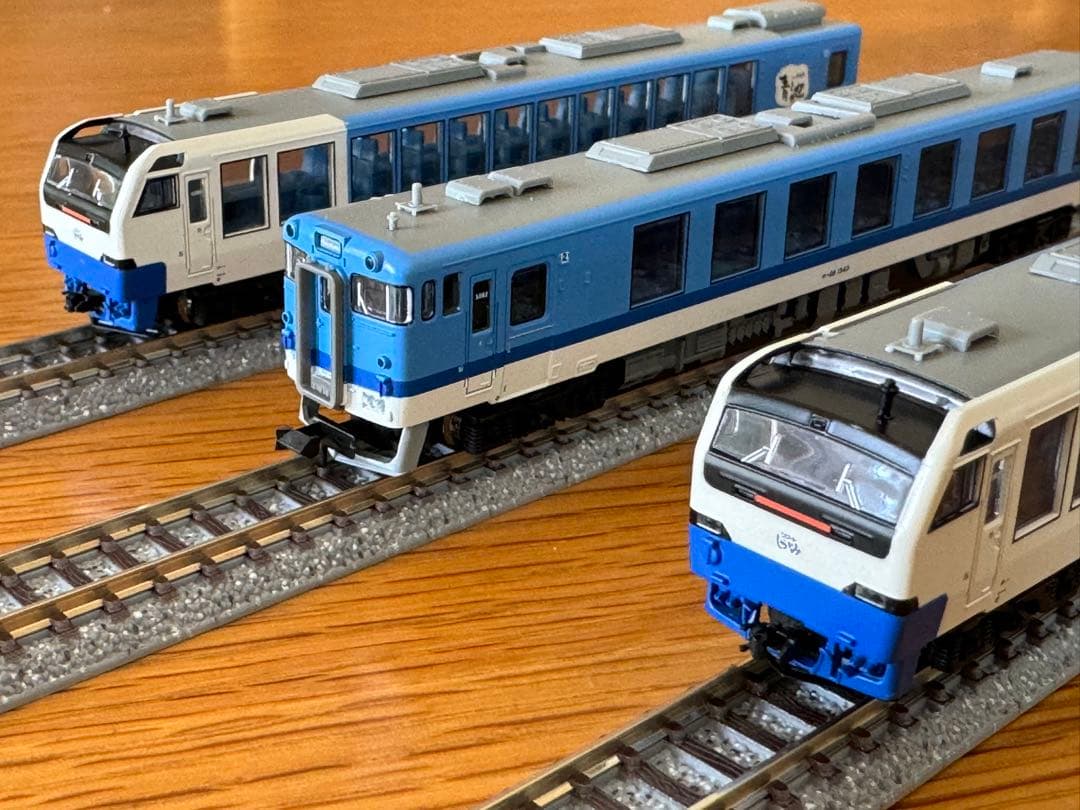 希少美品　マイクロエースA6461 キハ48 リゾートしらかみ青池編成3両セット