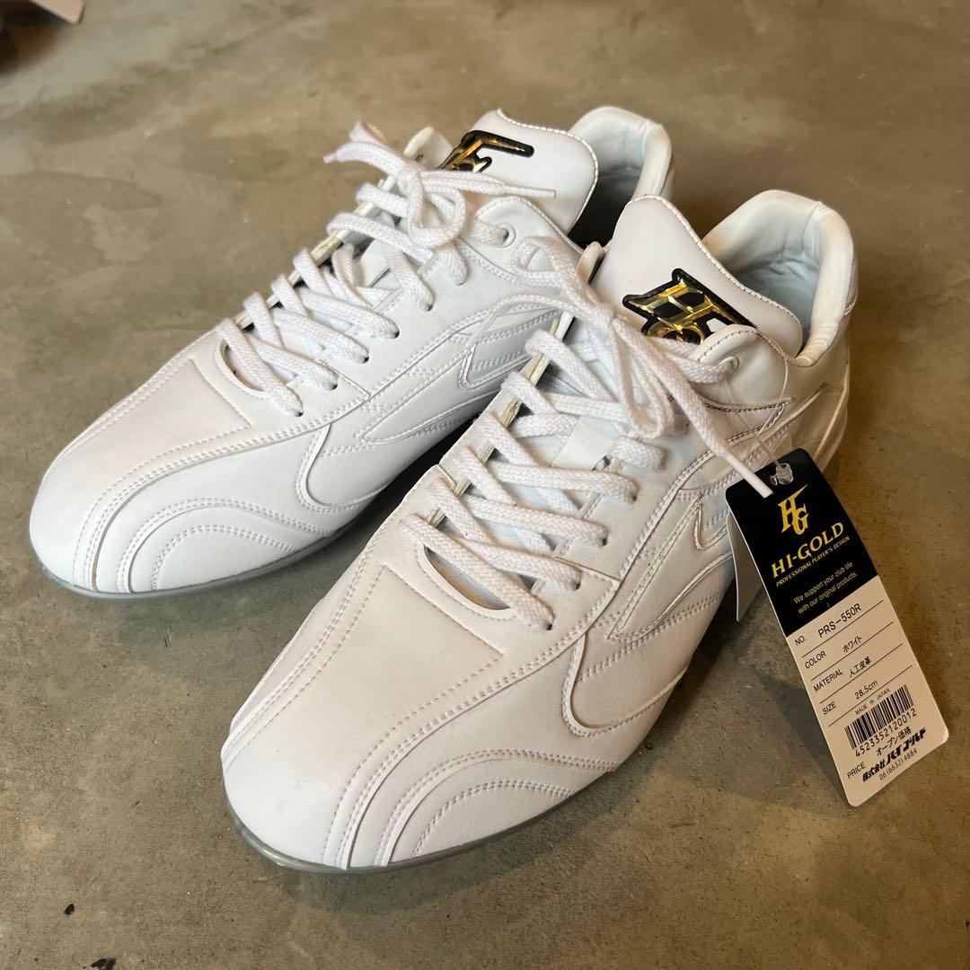 ⭐︎未使用新品⭐︎ ハイゴールド　金具スパイク　28.5cm