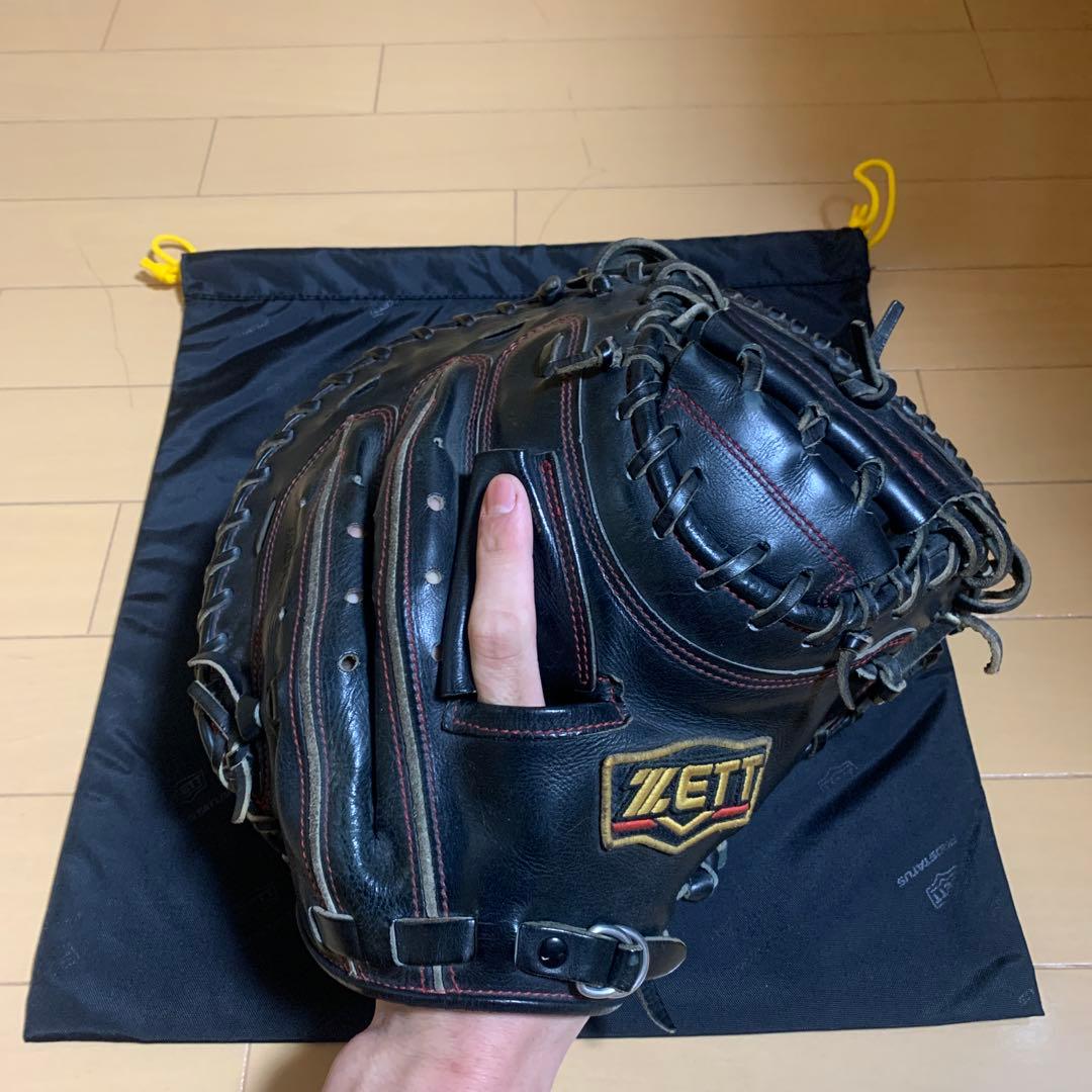 ゼット プロステータス 硬式キャッチャーミット 右投げ用