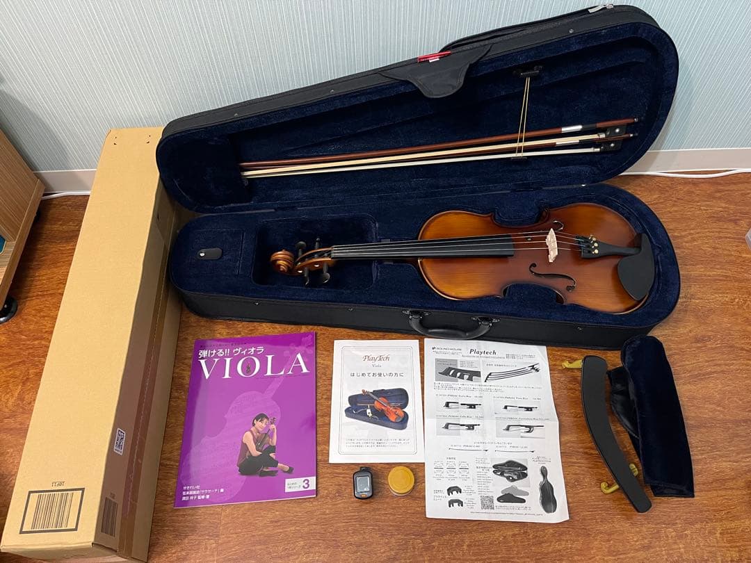 ⭐︎1000円引き⭐︎　ビオラ　一式　PLAYTECH PVA360 弓　ヴィオラ