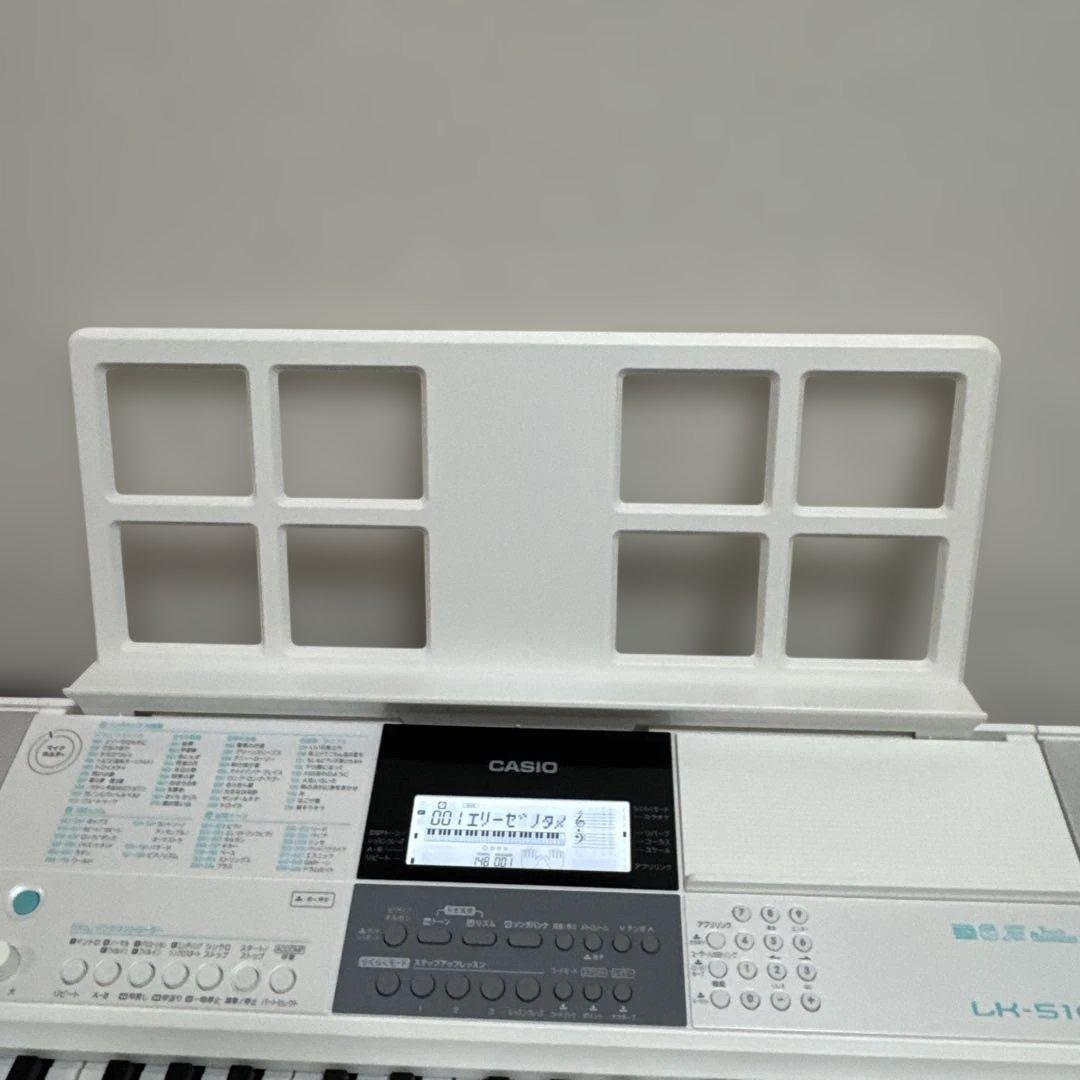 lk-516 カシオ　casio キーボード　楽譜本付き
