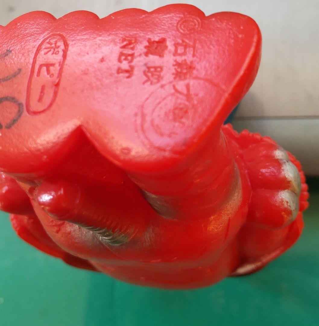 昭和 当時物　がんばれ！ロボコン　ロボイヌ　ソフビ ロボイヌのソフビ