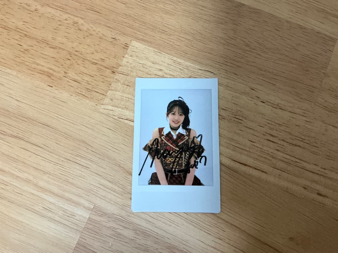 AKB48 正鋳真優 2025 武道館 チャンスくじD賞 サイン入りチェキ