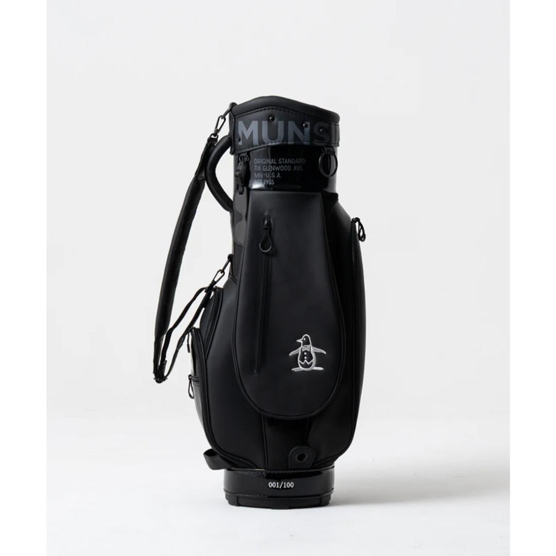 【世界限定100本】黒いペンギンキャディバッグ　マンシングウエア