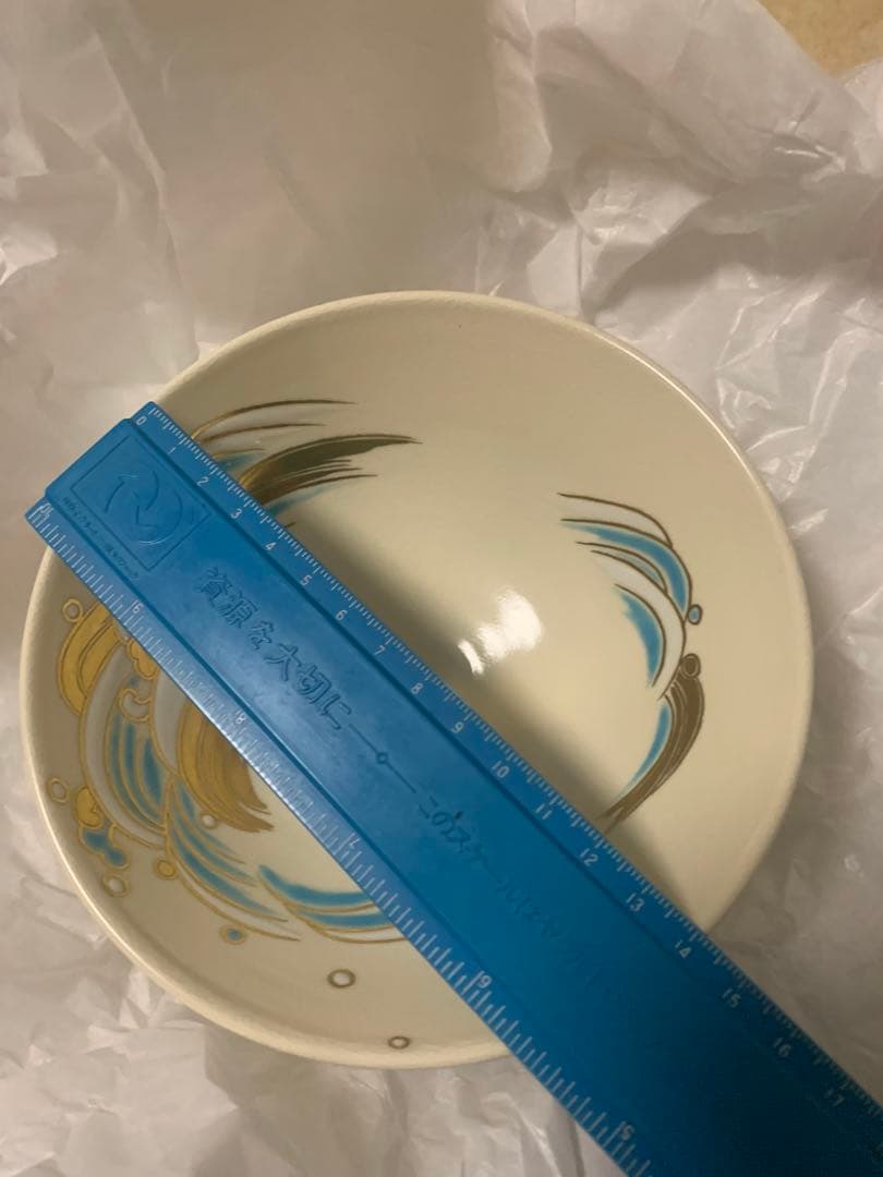 抹茶平茶碗　田中方円