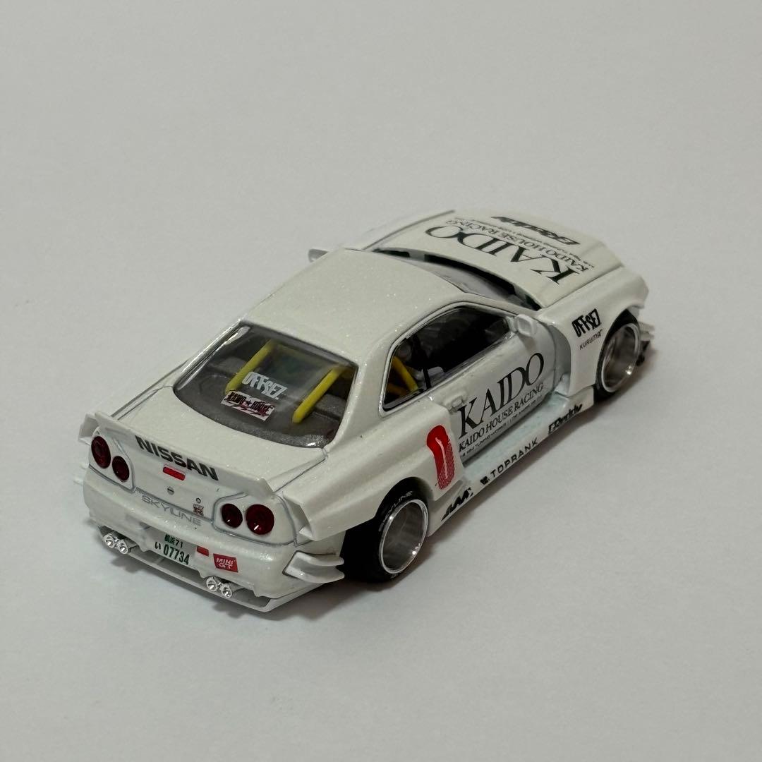 ミニカー KAIDO HOUSE Nissan Skyline GT-R (R34)