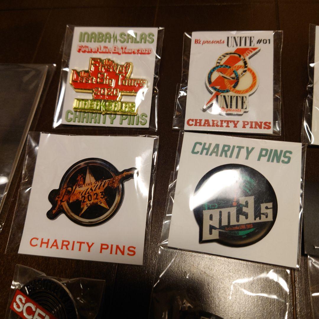 B'z チャリティーピンバッジ 他グッズセット