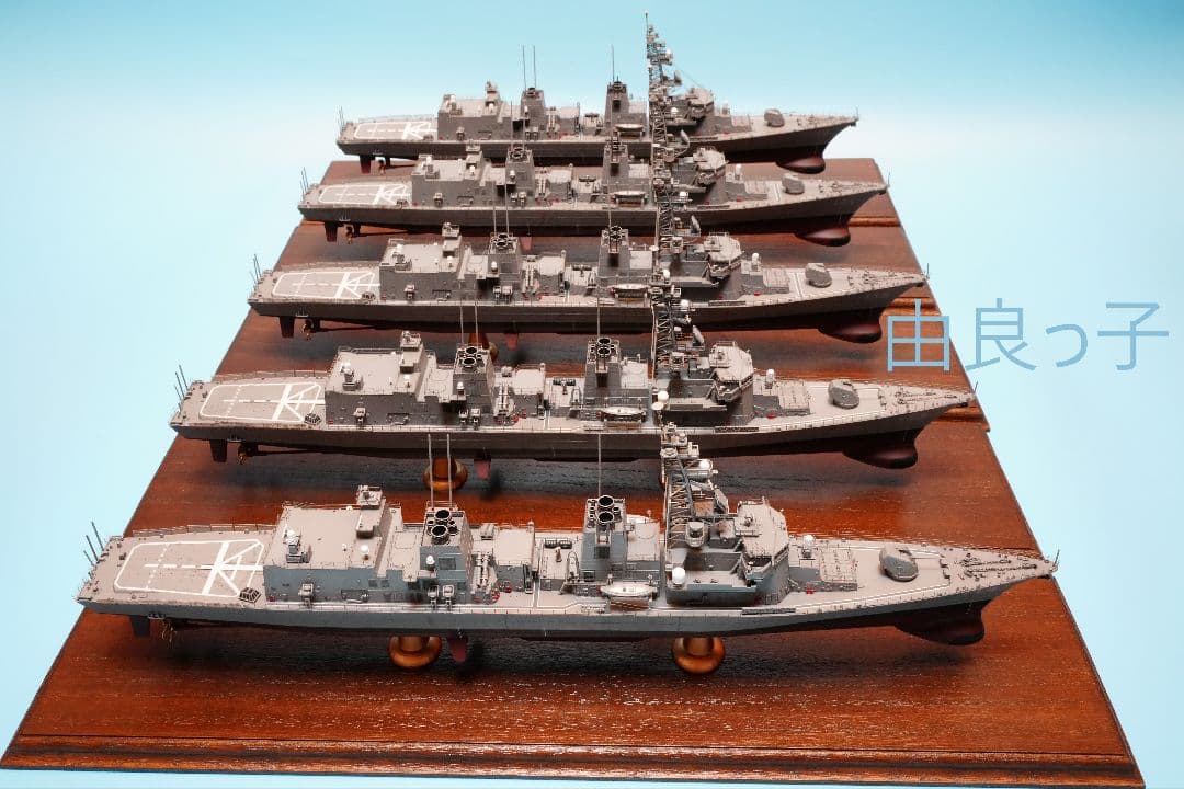 1/350海上自衛隊たかなみ型護衛艦ロービジVer.5隻セット