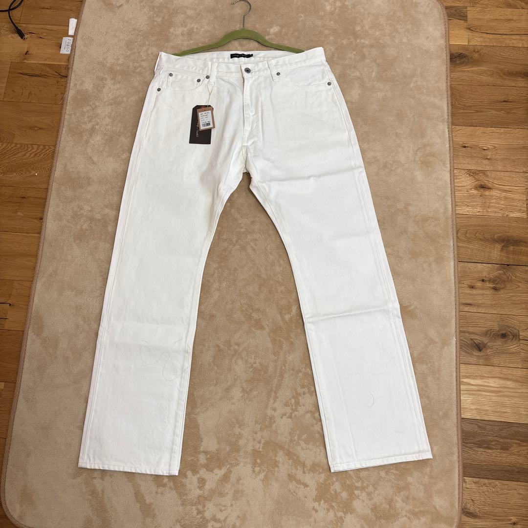 rough＆swell ゴルフウェア デニムパンツ ホワイト　新品未使用