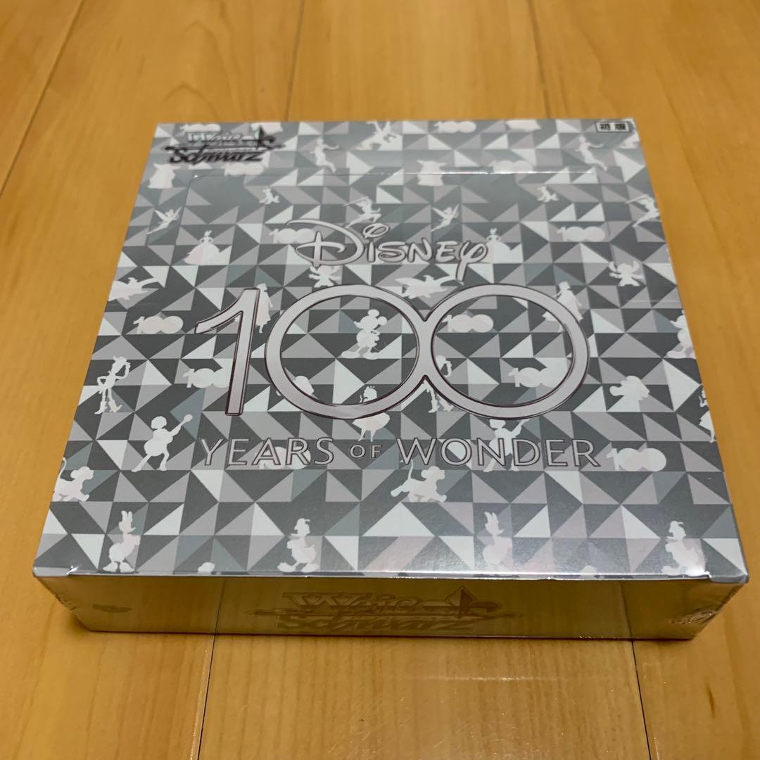 ヴァイスシュヴァルツ　ディズニー100 初版　BOX シュリンク付き　未開封