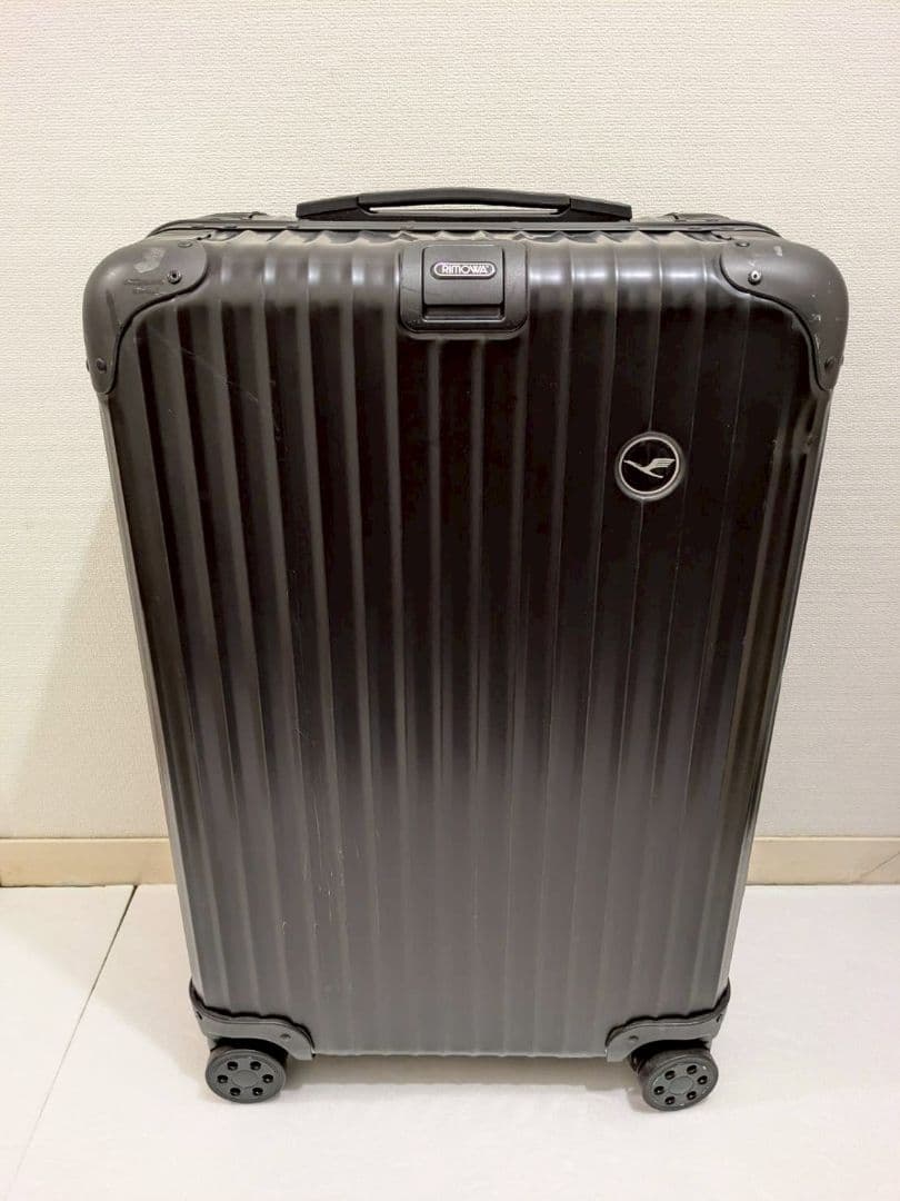 希少 リモワ ルフトハンザ トパーズ ステルス ブラック 4輪 64L