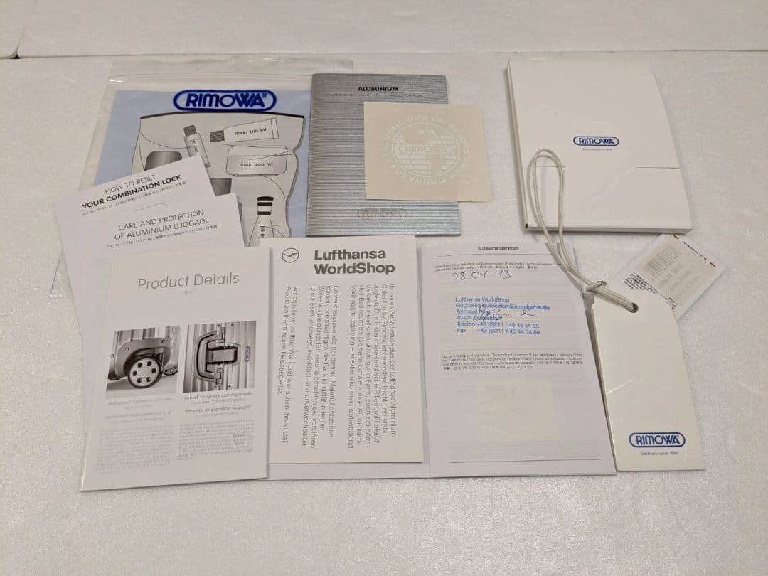 希少 リモワ ルフトハンザ トパーズ ステルス ブラック 4輪 64L