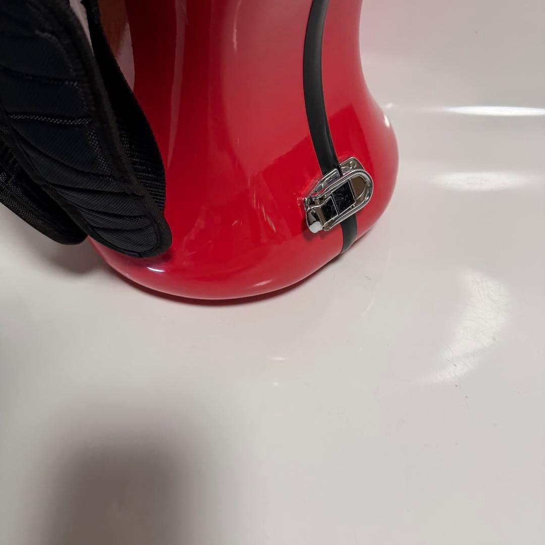 送料無料✨ CC shinyトロンボーン ハードケース シャイニーケース レッド